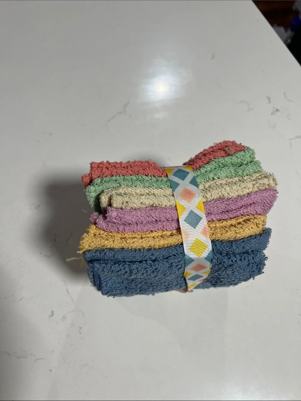 Coral Wash Cloth Set - 12 Pack